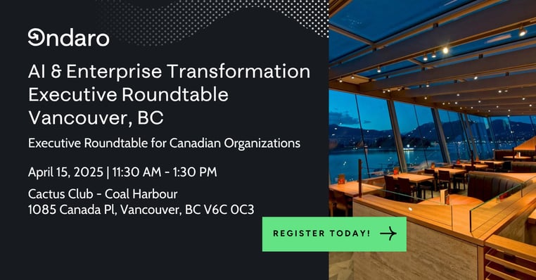 AI & Enterprise Transformation Executive Roundtable _ Vancouver, BC
